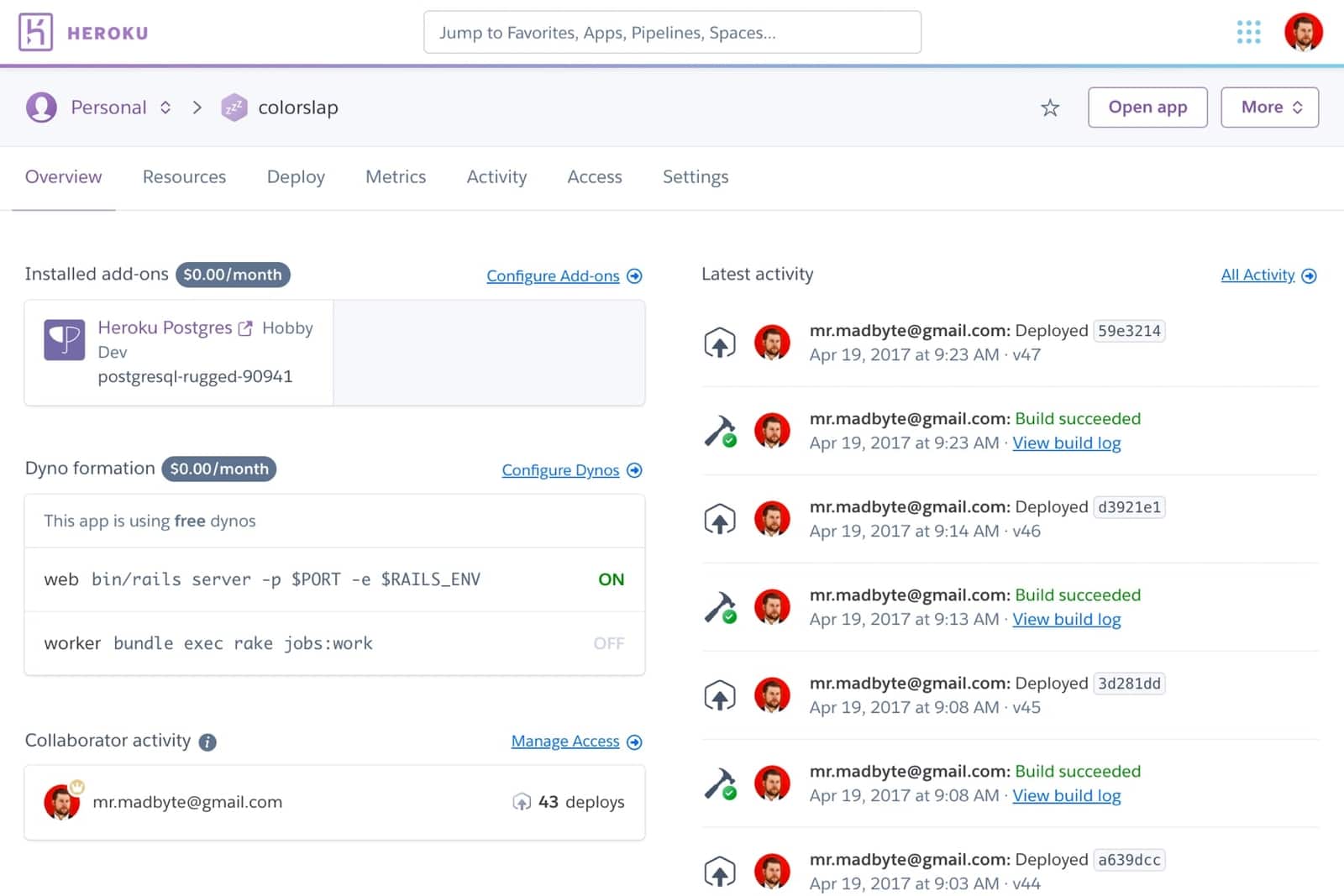 Heroku Tutorials / Features / Pricing Nice!